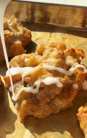 Healthy Sugar-Free Apple Fritters (Gluten-Free & Naturally Sweetened)